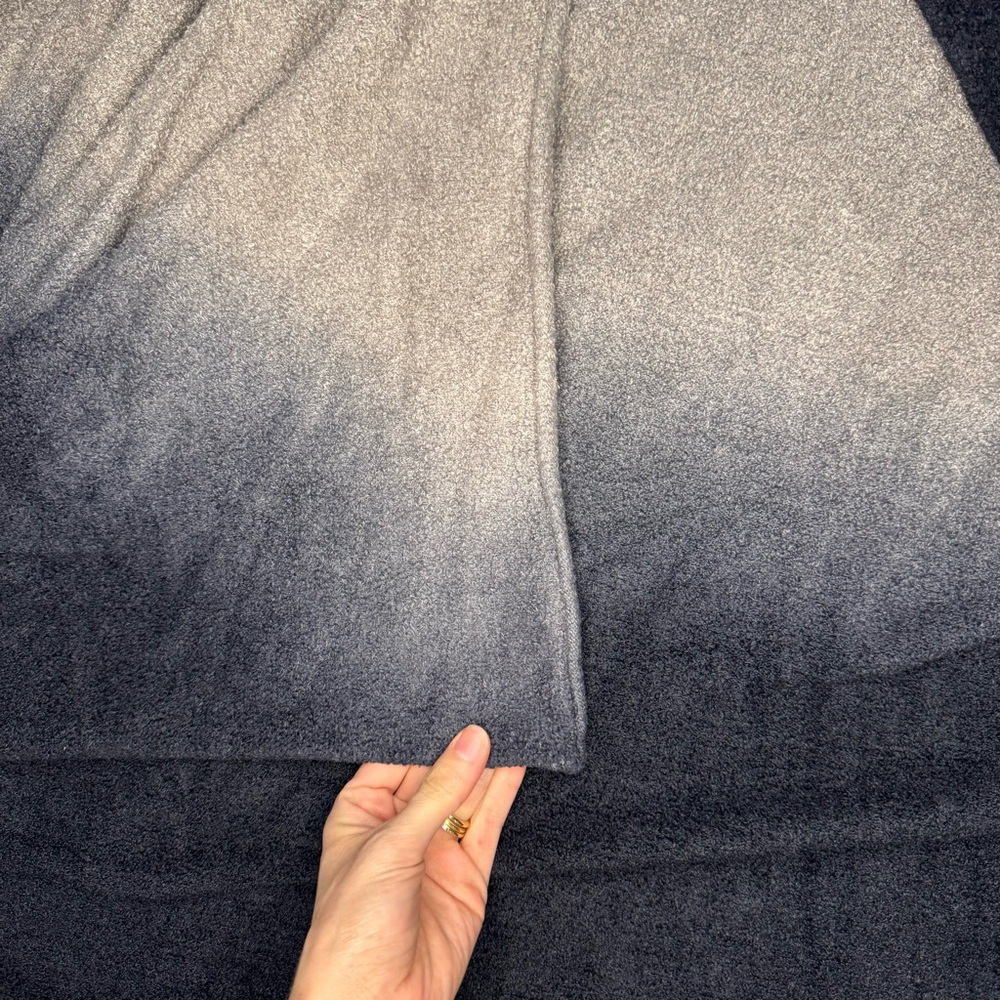 Barefoot Dreams Bamboo Chic‎ Lite Ombré Open Front Cardigan S/M - Picture 6 of 7